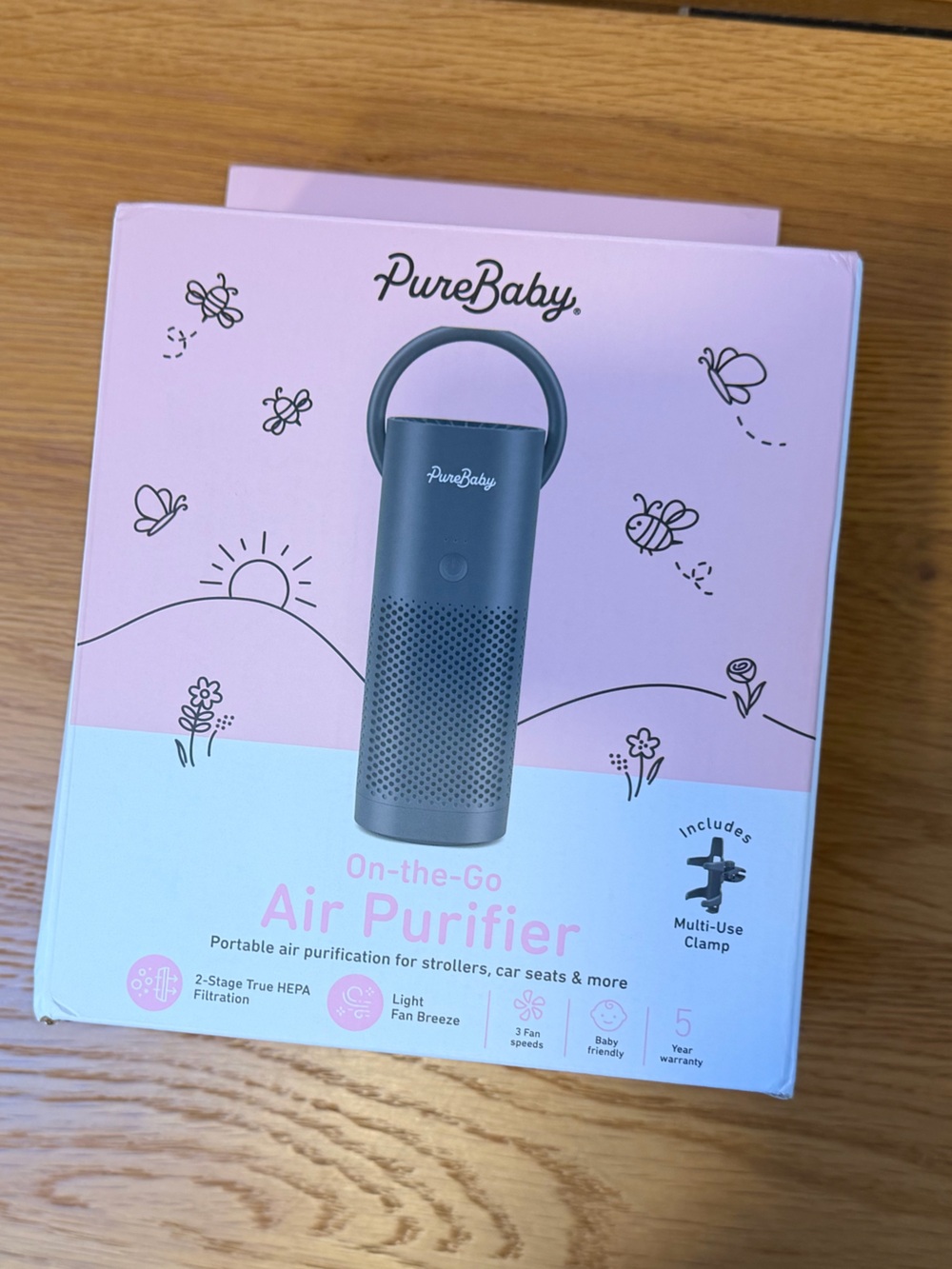 PureBaby On-the-Go Air Purifier